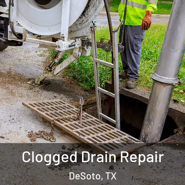  Clogged Drain Repair DeSoto, TX
