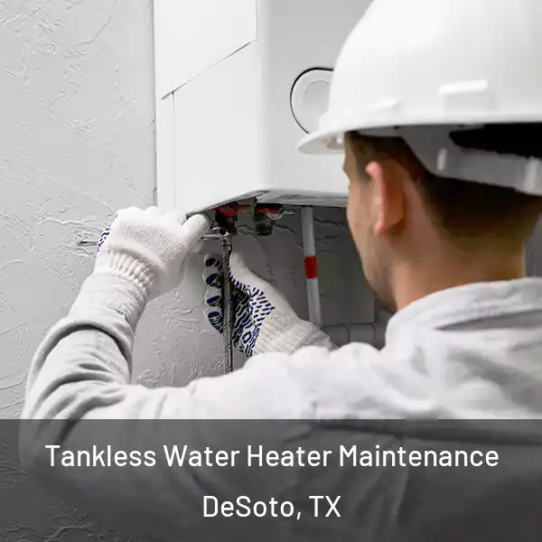  Tankless Water Heater Maintenance DeSoto, TX